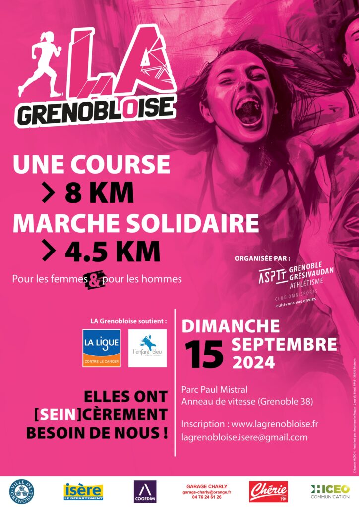 La Grenobloise : courrez solidaire !